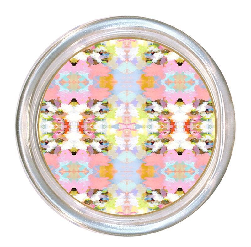 C132LP-Laura Park Brooks Avenue Pink Coaster