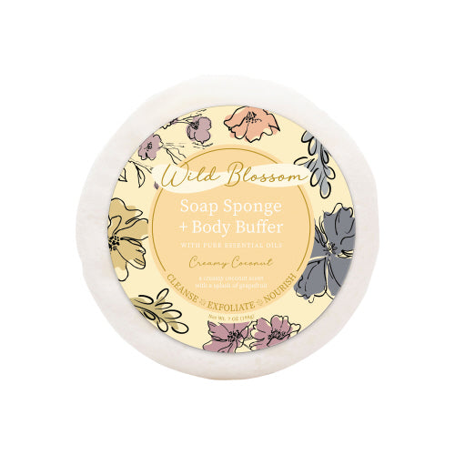 Wild Blossom Body Buffer-Creamy Coconut