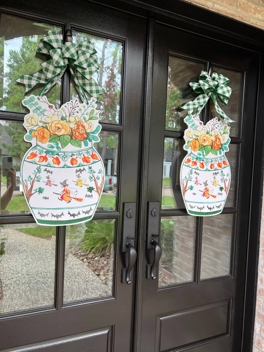 50% OFF! The Sanderson Halloween Door Hanger