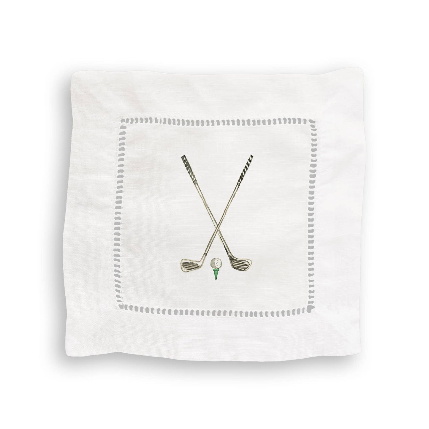 Augusta Mixed Linen Cocktail Napkin Set of 4