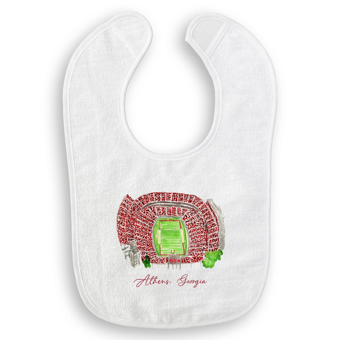Athens, Georgia Stadium Baby Bib