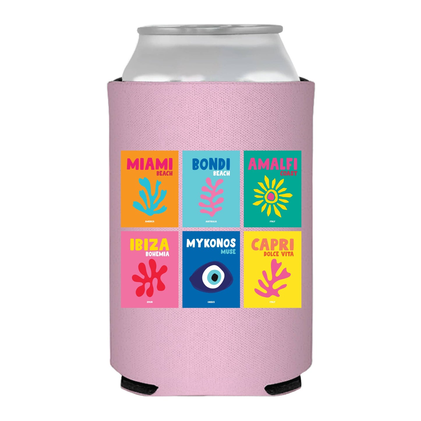 Travel Books Bondi Can Cooler