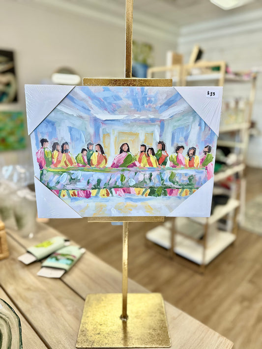 30.5" Gold Table Top Adjustable Easel