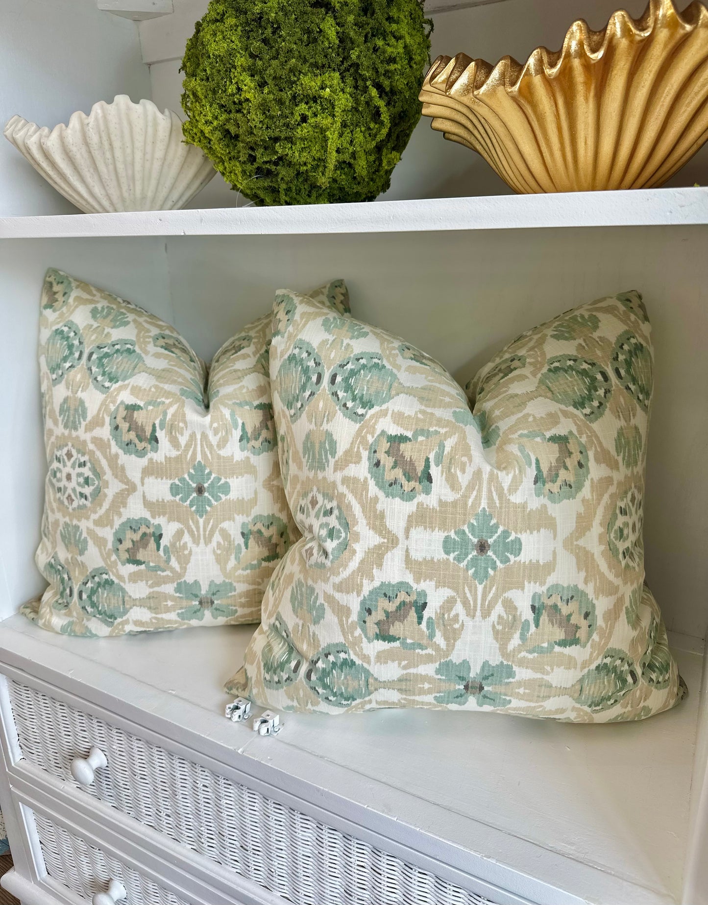 Kira Mist 24x24" Throw Pillow
