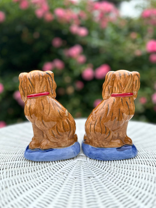 Set of Ceramic Staffordshire Dogs