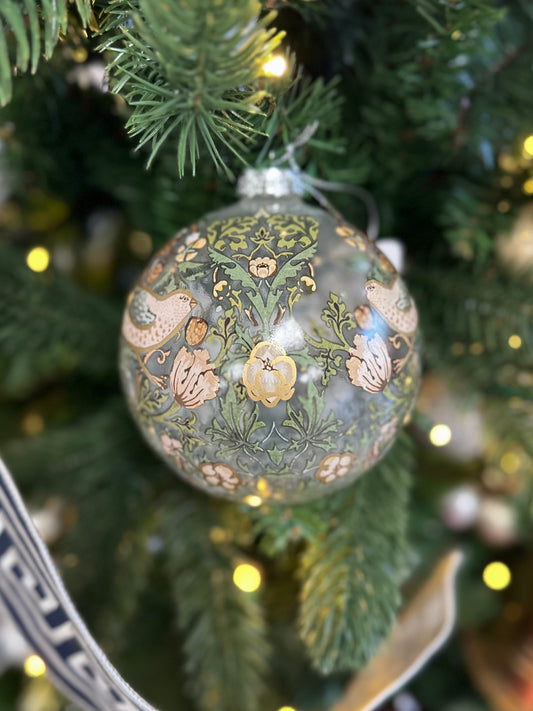 William Morris Bell Ornament