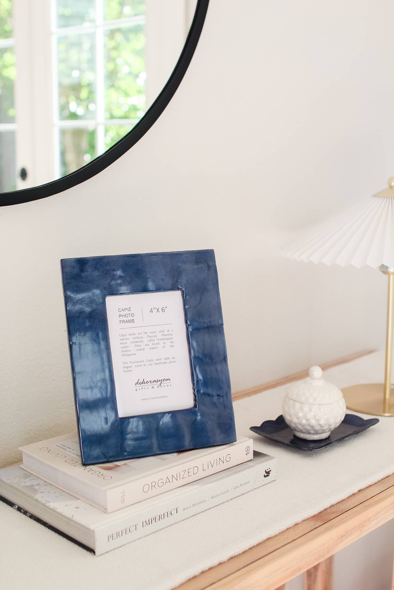 4" x 6" Capiz Photo Frame