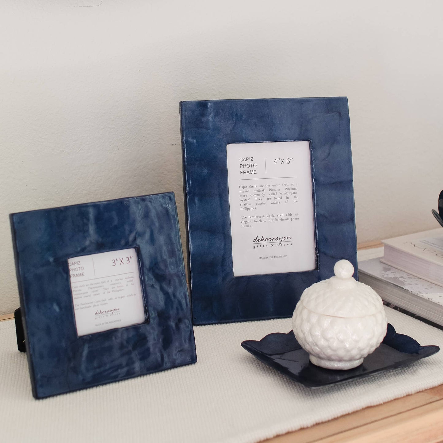 4" x 6" Capiz Photo Frame