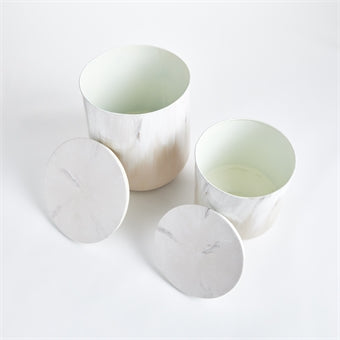 CLEARANCE! SANTOS STORAGE TABLES, SET OF 2