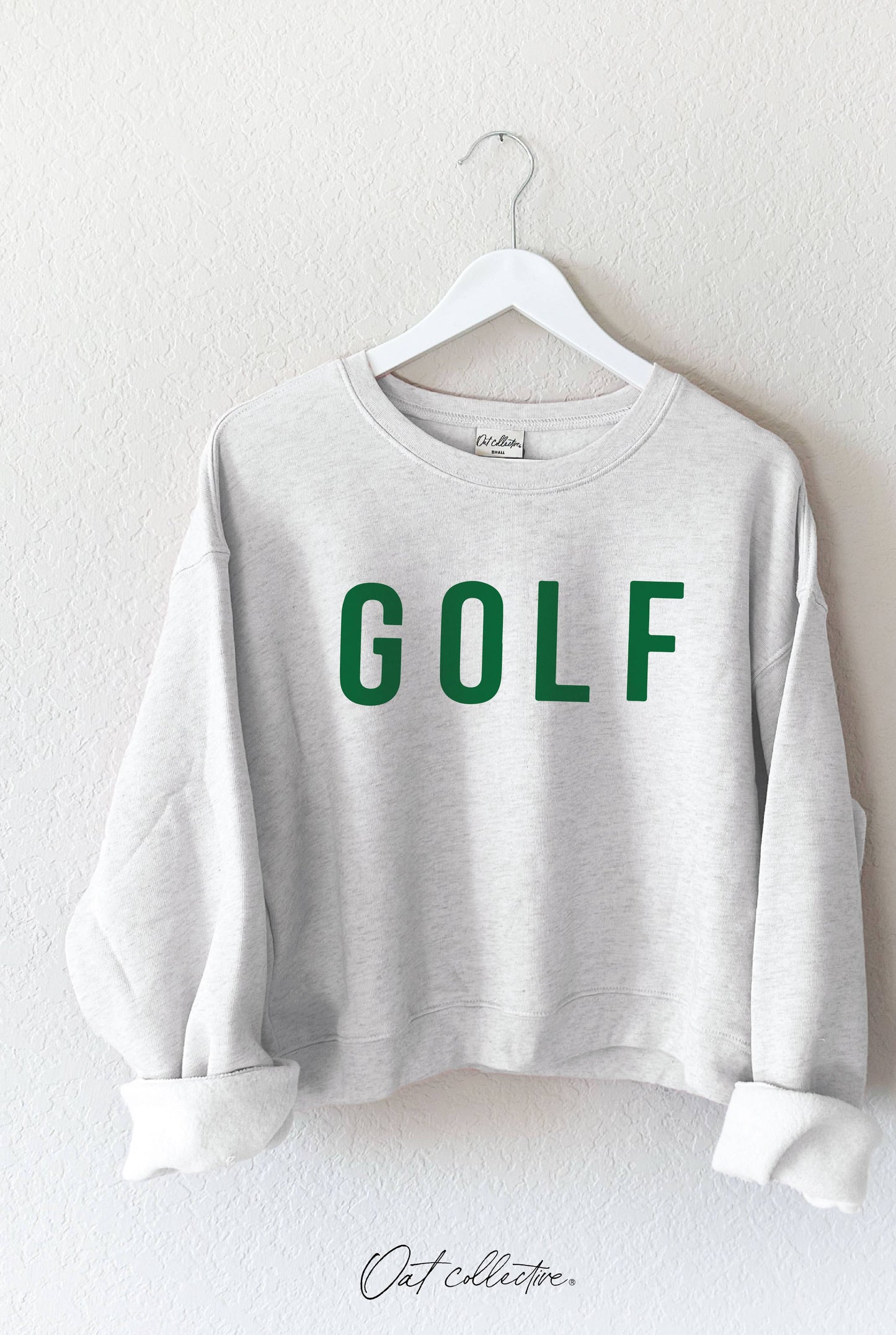 GOLF Mid length Graphic Fleece Pullover Relaxed Fit.