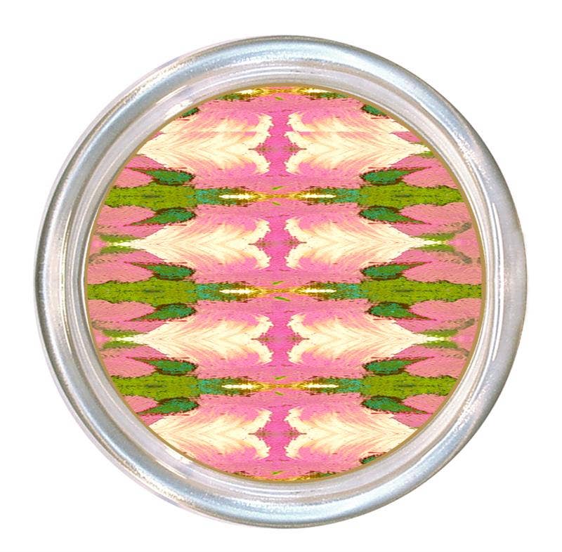 C526LP-Laura Park Cabana Pink Coaster