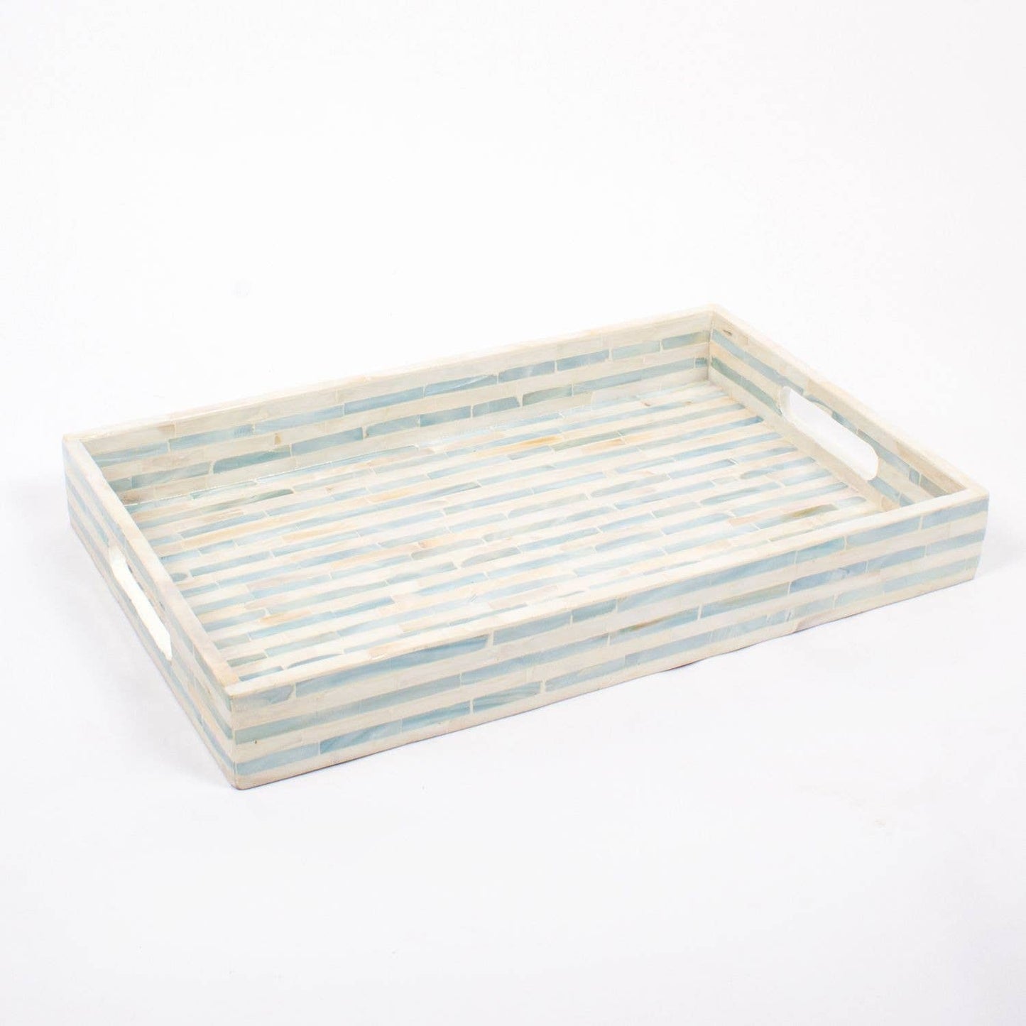 Striped Mother of Pearl Tray