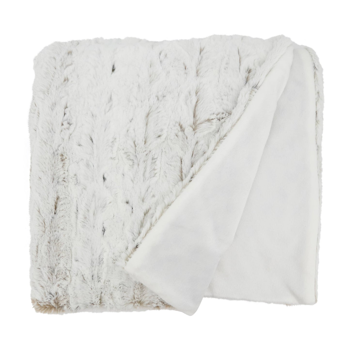 Faux Fur 60"x50" Throw Blanket