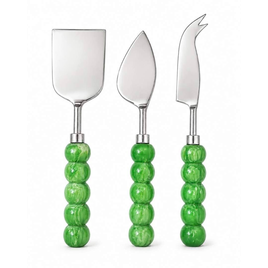 Green Surrey Cheese Knife Set, SumnerEdit