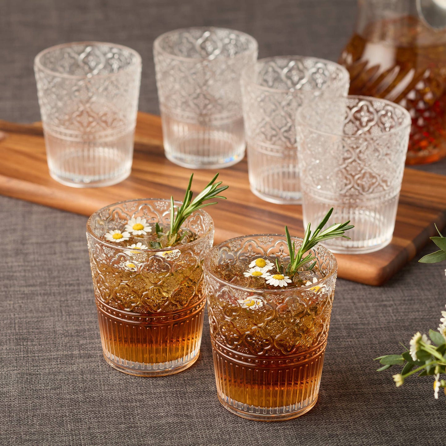 Victoria Acrylic Double Old Fashioned 16 oz., SET OF 2