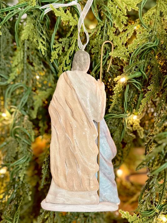 7" Nativity Molded Ornament