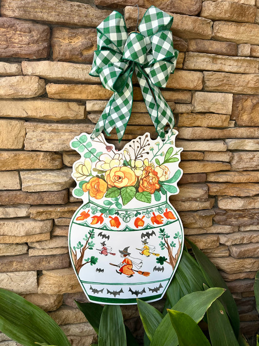 50% OFF! The Sanderson Halloween Door Hanger