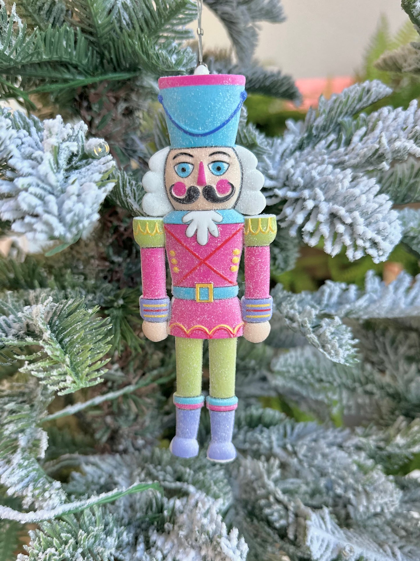 6" Candy Shop Nutcracker Cut Out Ornament