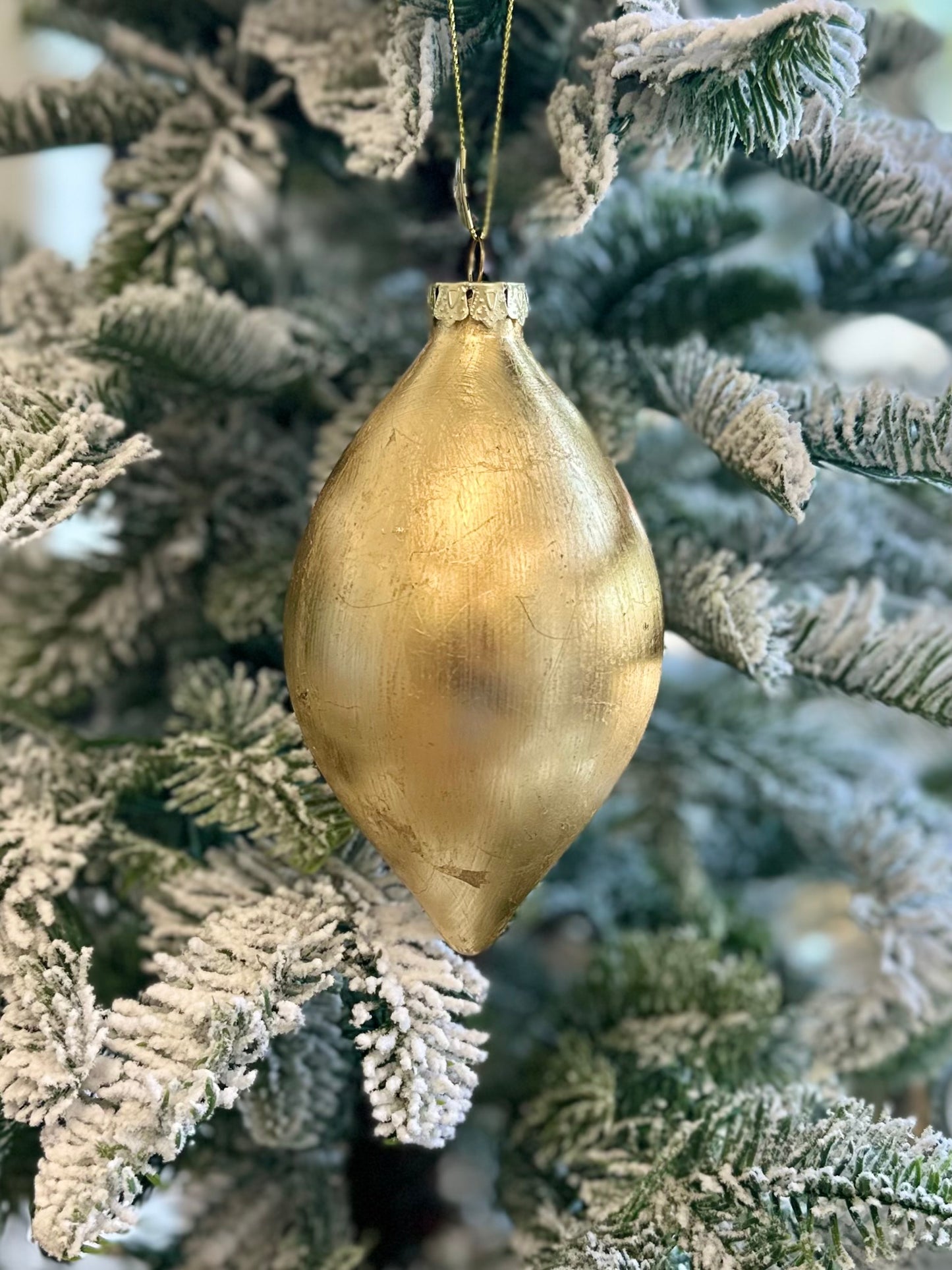 Shatterproof Goldleaf Ornaments (3 shapes available)