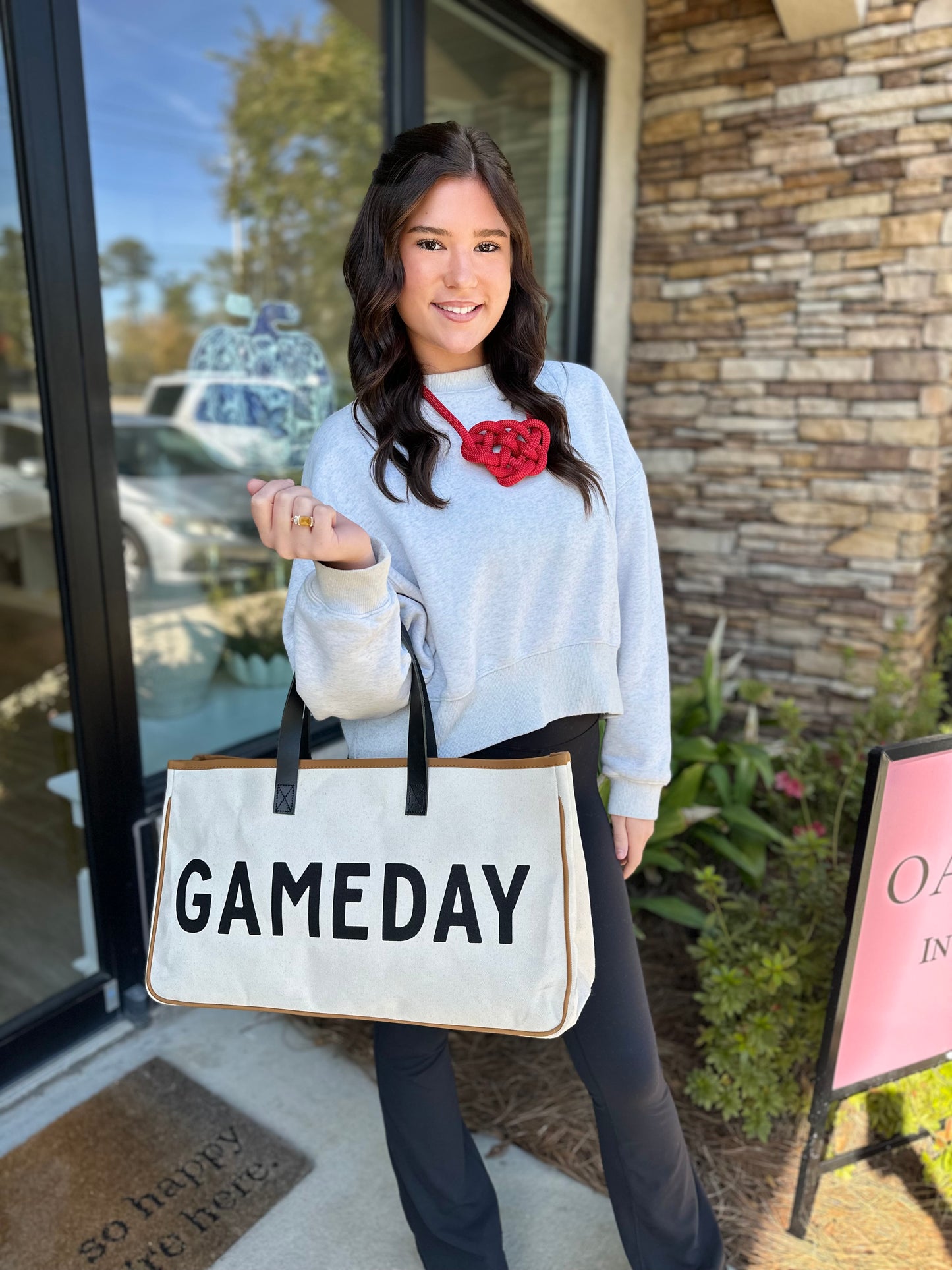 Canvas Tote - Game Day