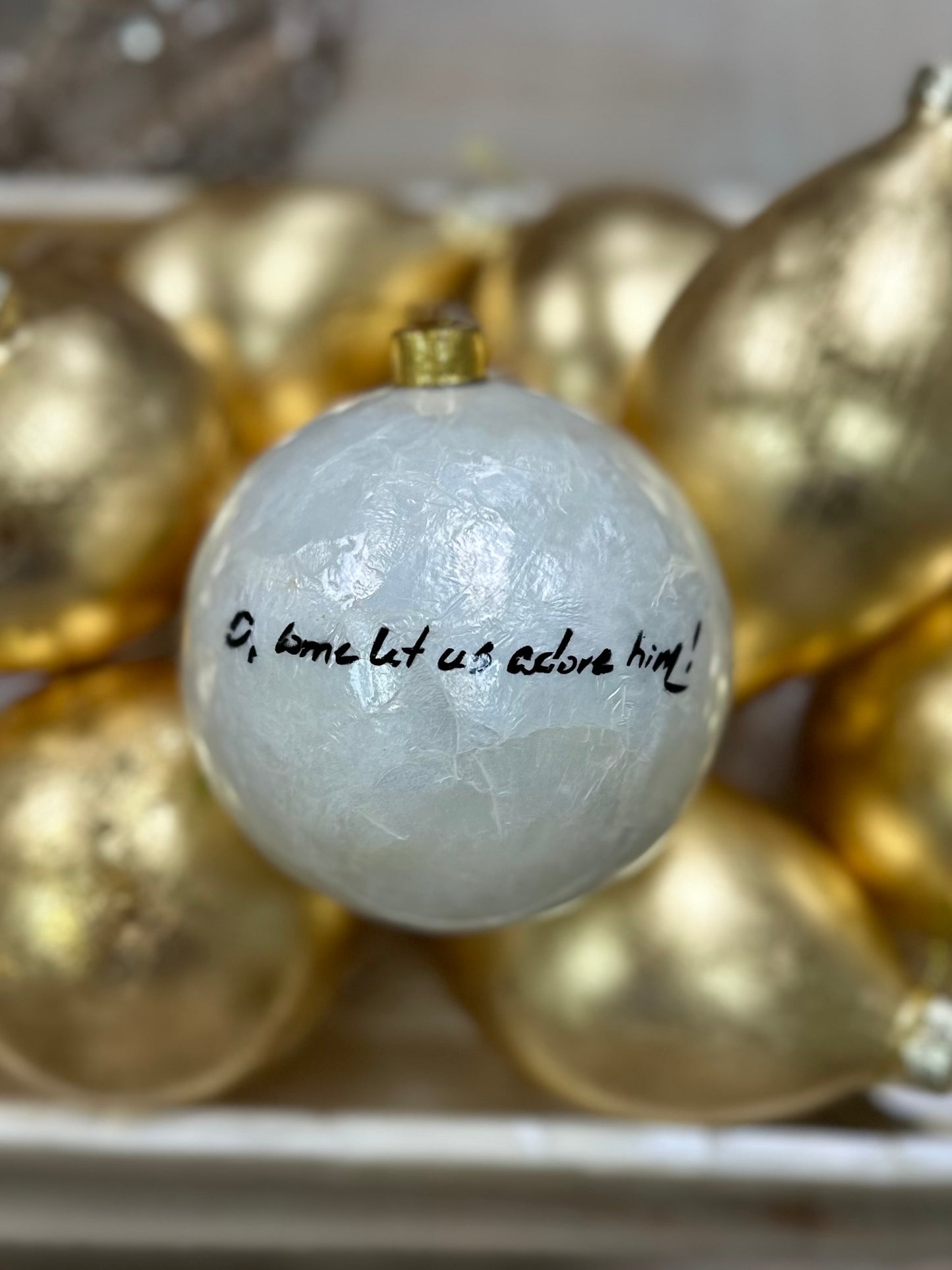 Hand-painted Capiz Watercolor Nativity Scenes