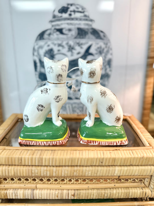 Chinoiserie Siamese Cat Set