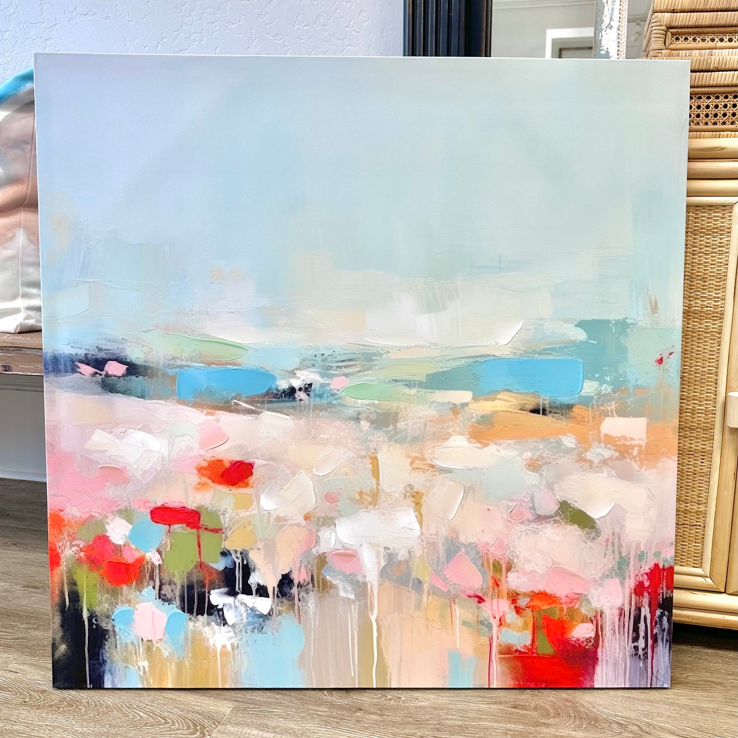 35.5" Abstract Wall Art