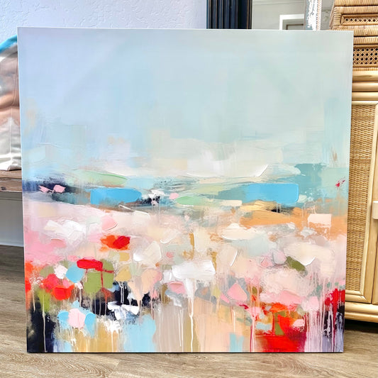 35.5" Abstract Wall Art