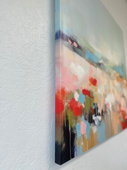 35.5" Abstract Wall Art