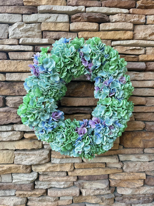 24" Hydrangea Wreath