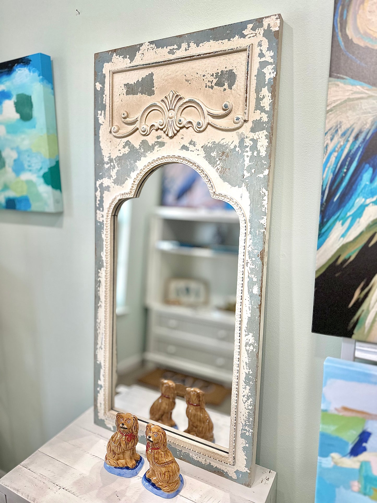 Ornate Vintage Inspired Mirror