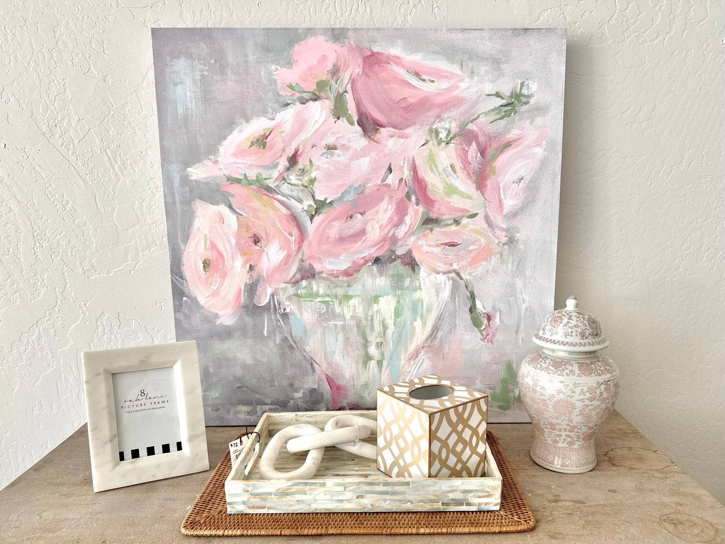 Rose Serenity Stretched Canvas