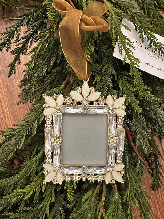 Jeweled Picture Frame Ornament