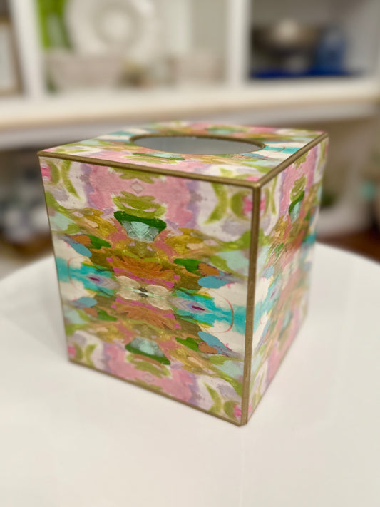 Palm Beach by Laura-Park Tissue Box Cover