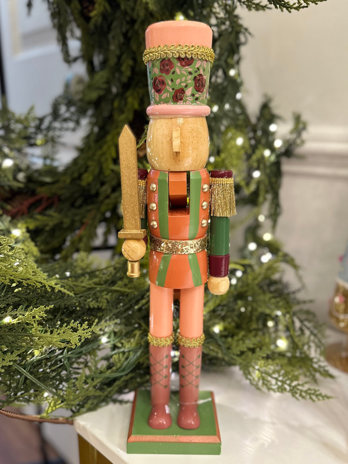 Raz 15" Juliet Meeks Boho Nutcrackers, assorted