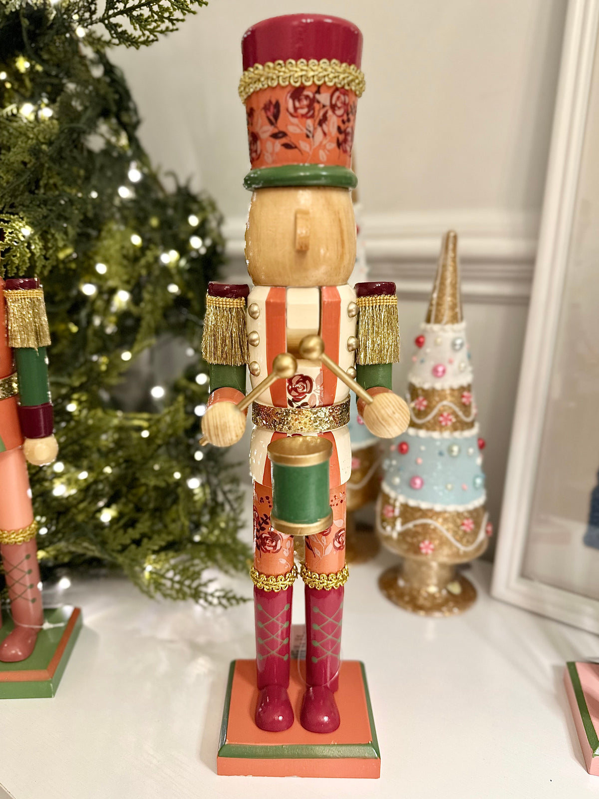 Raz 15" Juliet Meeks Boho Nutcrackers, assorted