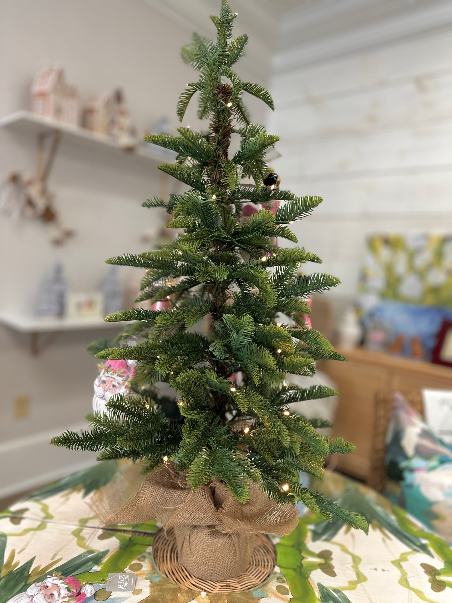 36"Lighted Pine Tree in Bag