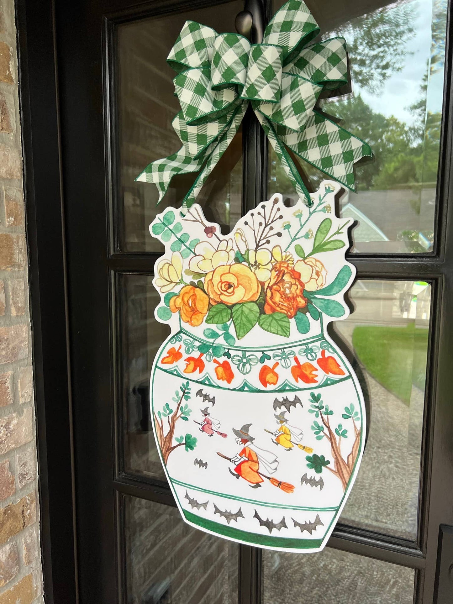 The Sanderson Halloween Vase Door Hanger