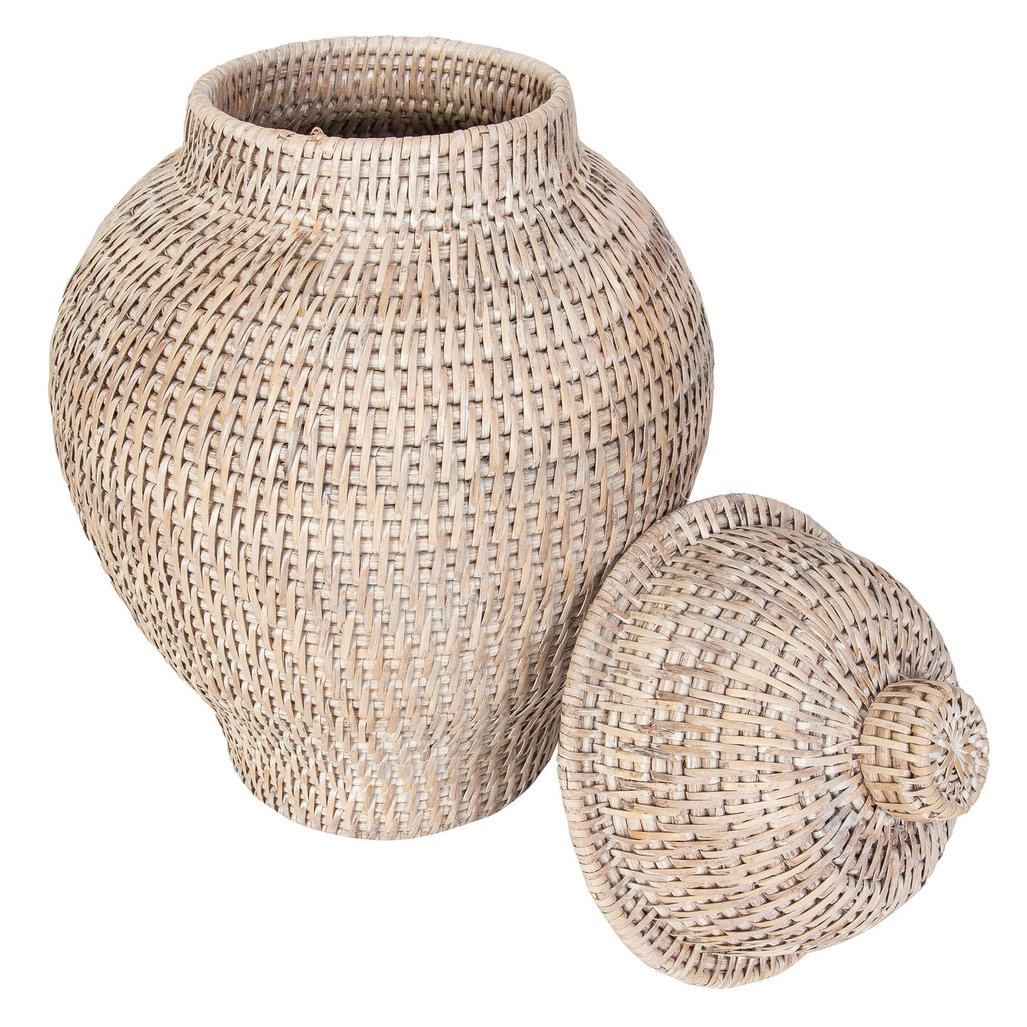 Artifacts Rattan™ Saboga Home Ginger Jar