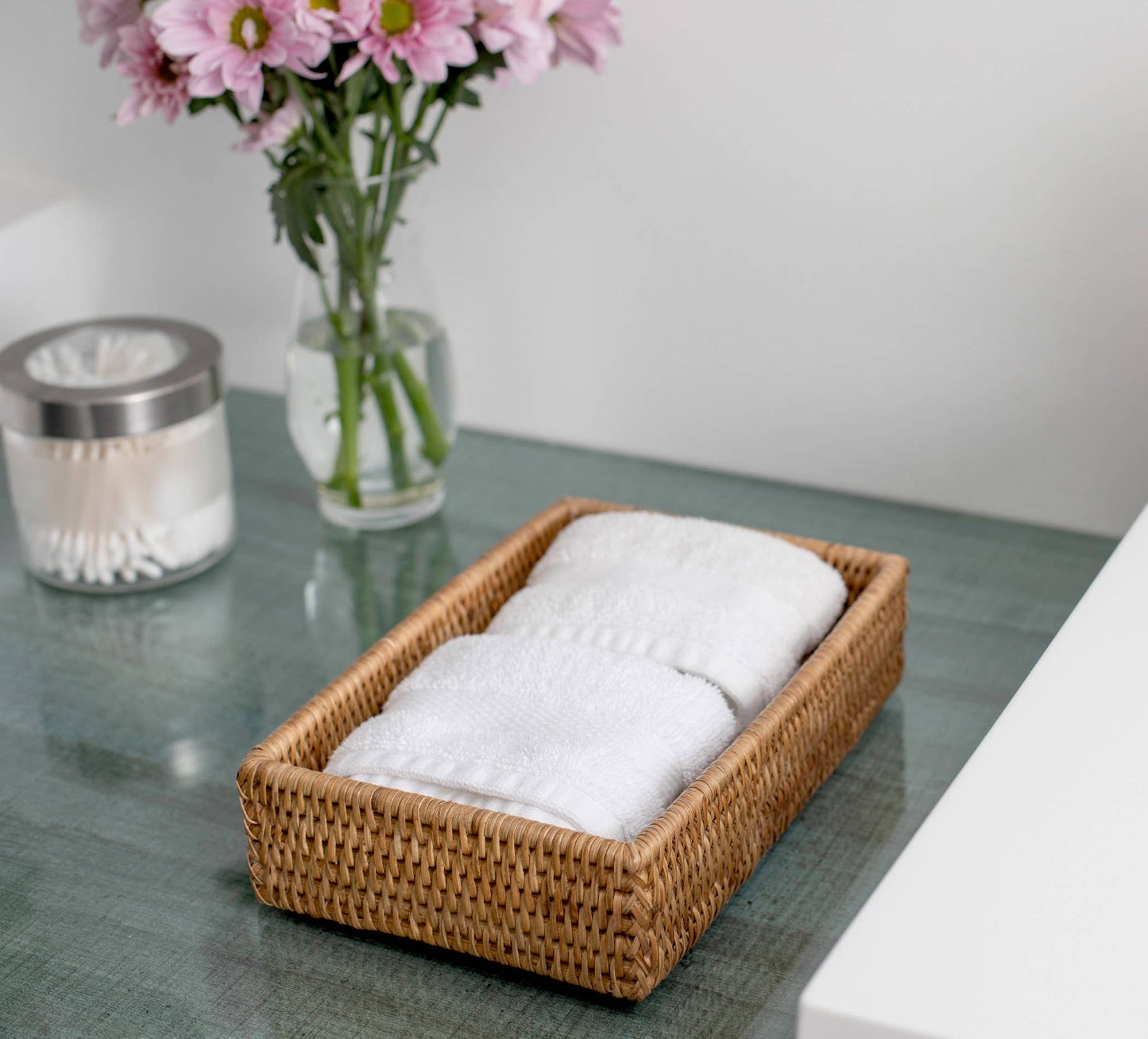 Artifacts Rattan™ Guest Towel - Rectangular Napkin Holder