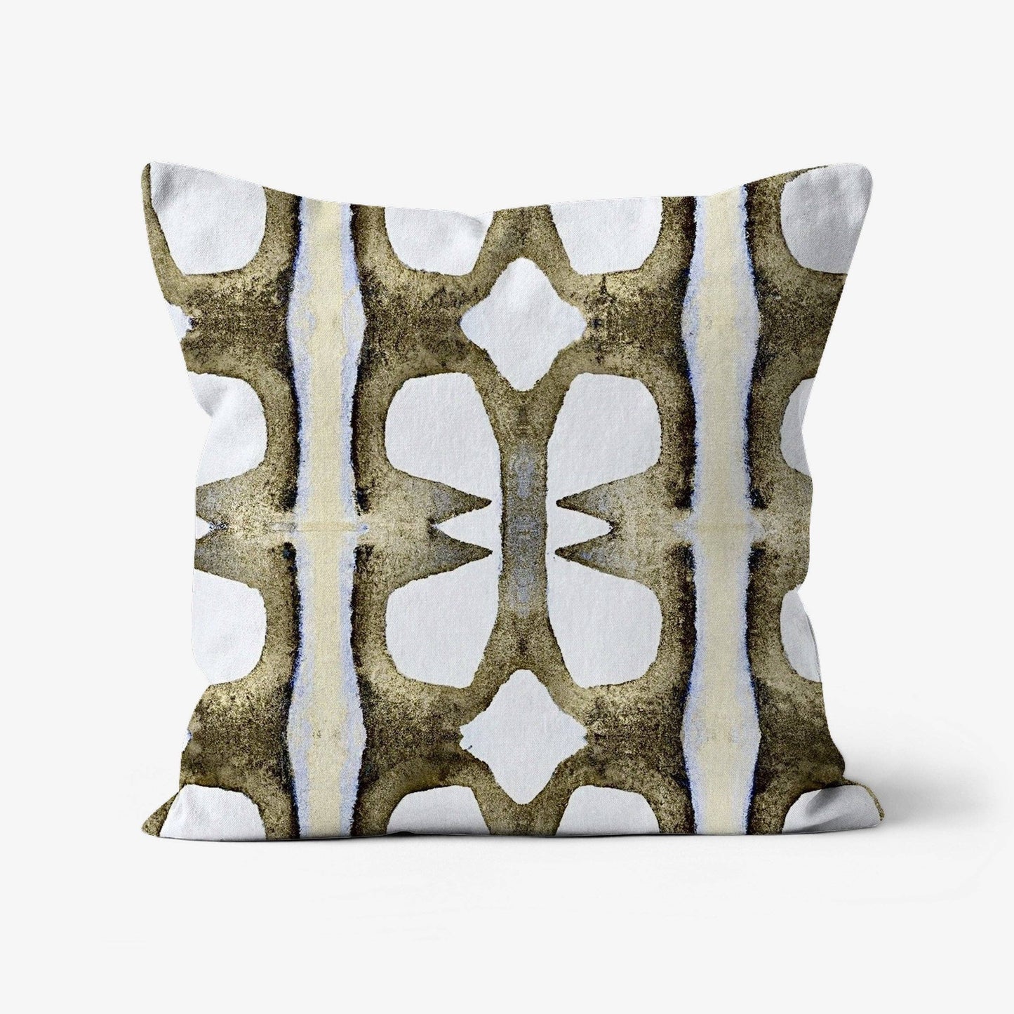 Nala Boho Chic Modern Luxe Decorative Abstract Art Pillow: 24x24 / Without Insert