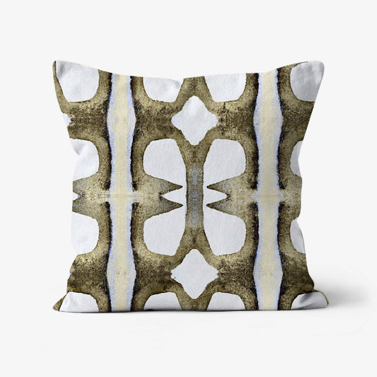 Nala Boho Chic Modern Luxe Decorative Abstract Art Pillow: 24x24 / Without Insert