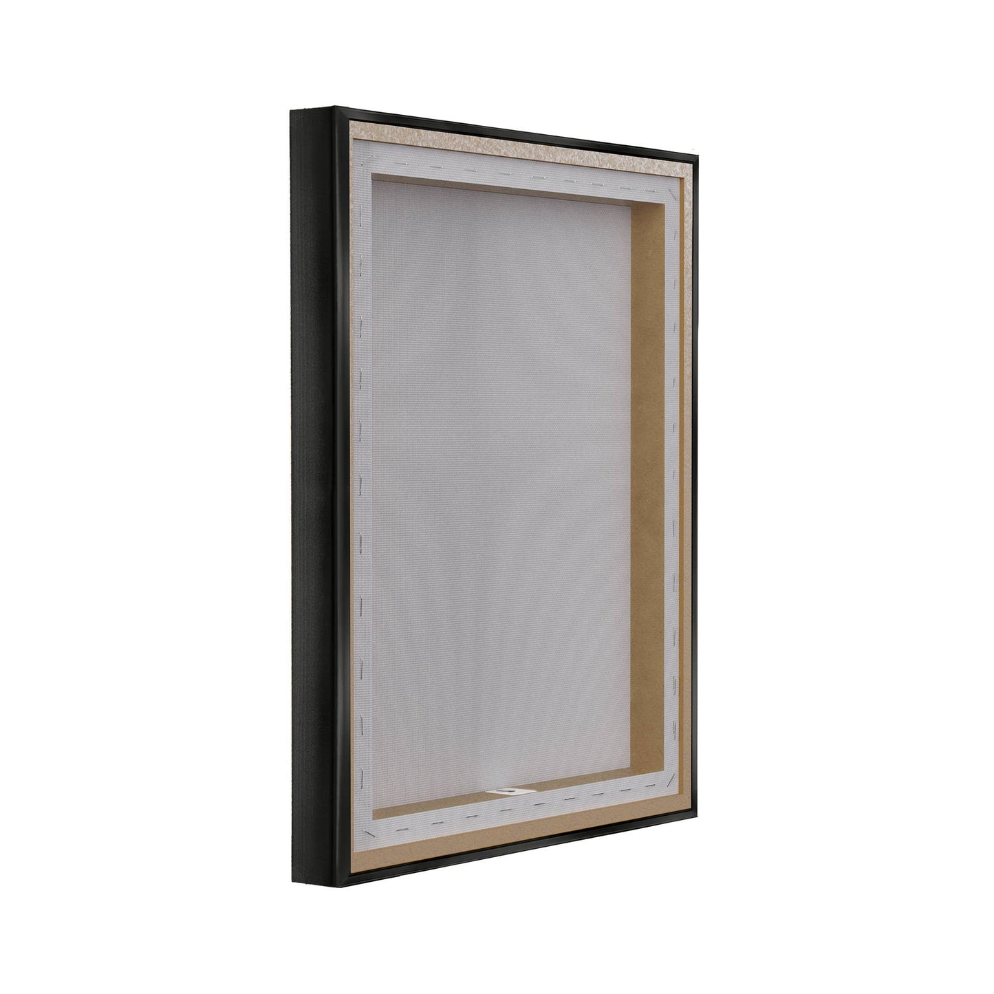 Peaceful Heron over Abstract - Framed Wall Art