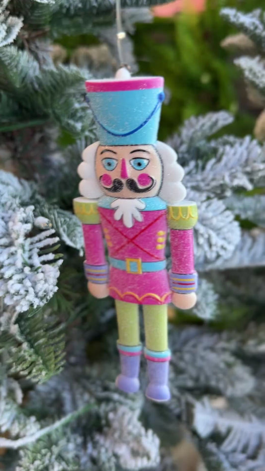 6" Candy Shop Nutcracker Cut Out Ornament